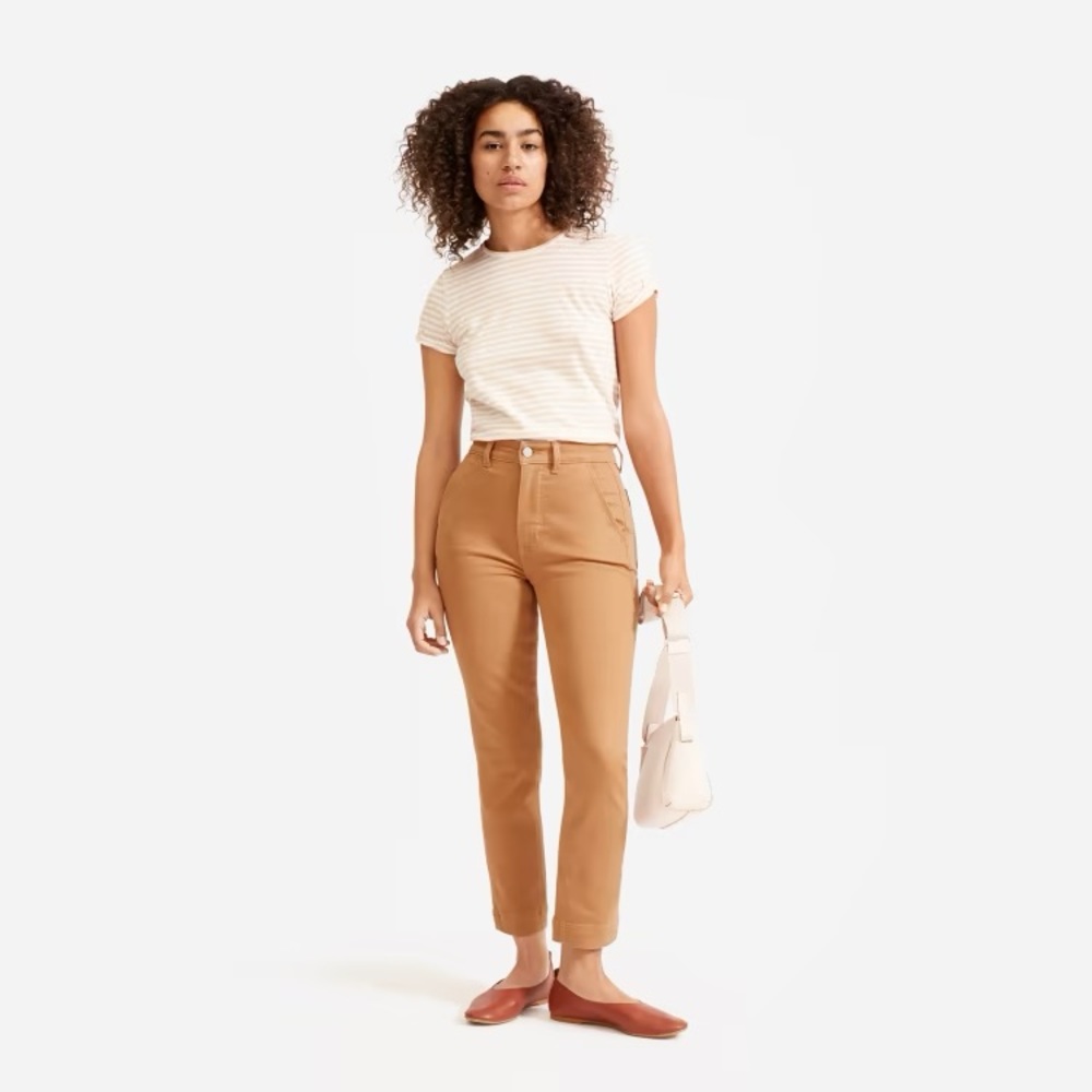 Everlane Slim Leg Crop Pants